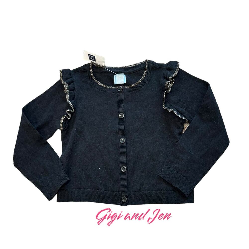 Baby Gap Factory Toddle Cardigan 3 Years Black
